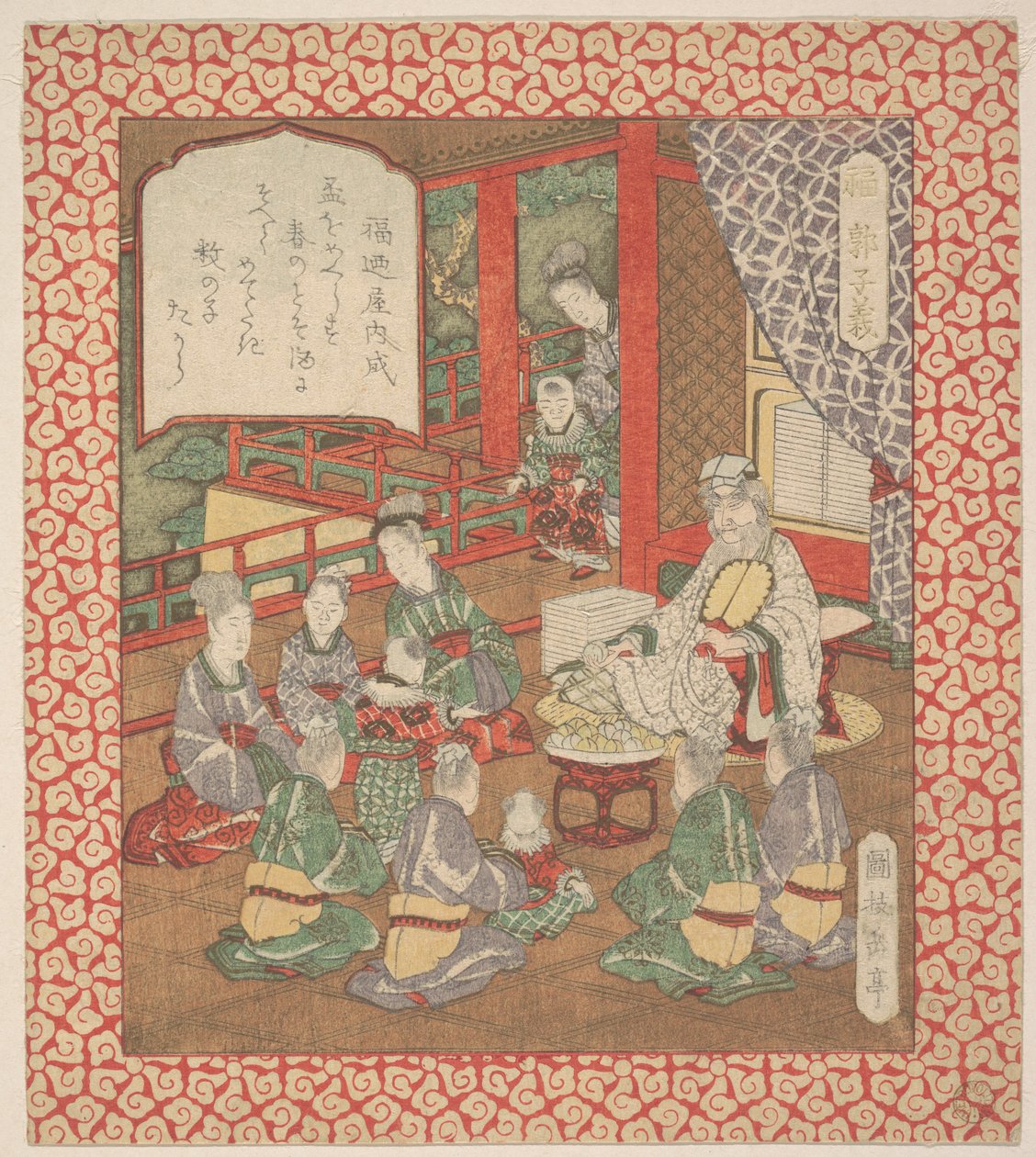 Tryk af Yashima Gakutei