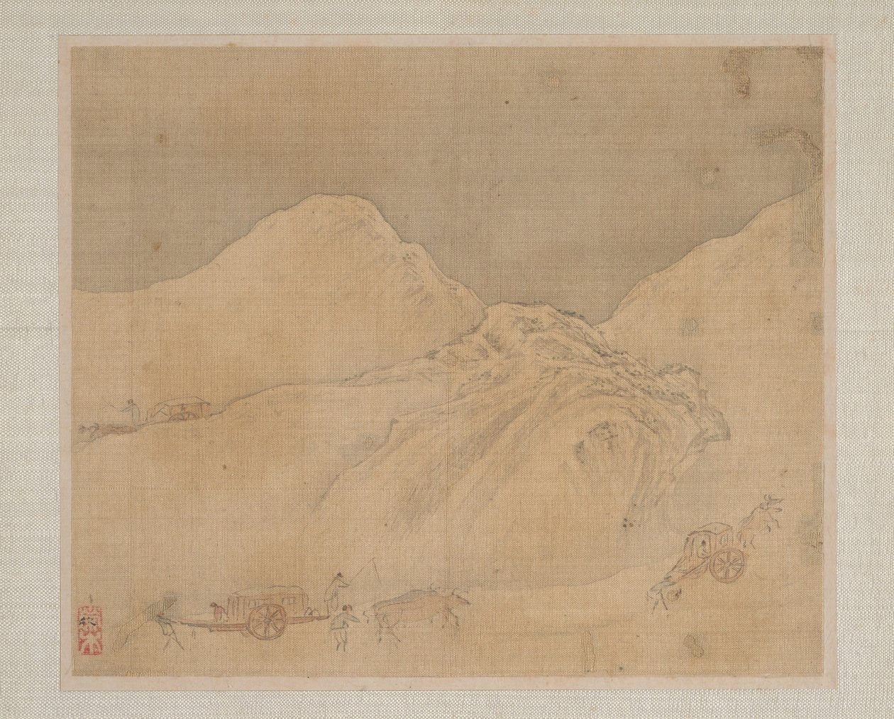 Landskaber, dateret 1652. af Ye Xin