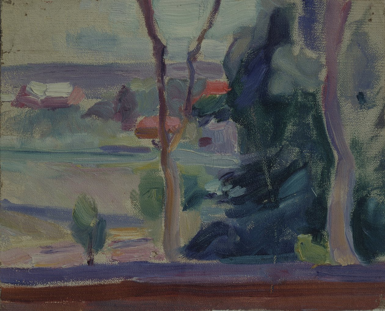 Landskab, 1905 af Yelena Genrichovna Guro