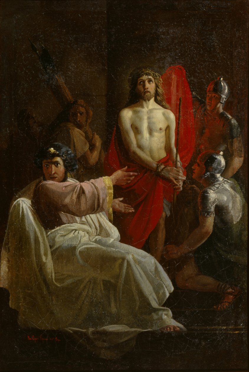 Kristus før Pilatus, 1844 af Yevgraf Semyonovich Sorokin