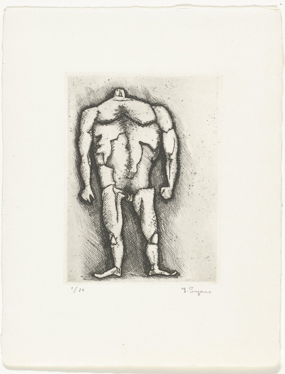 Stærk mand af Yo Sugano (signed by artist)