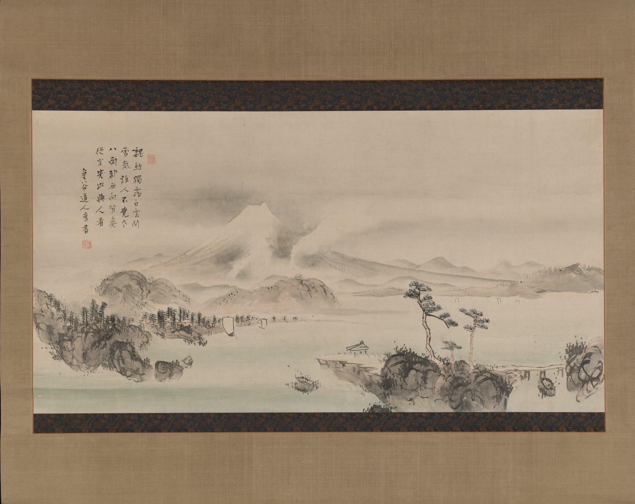 Mount Fuji, 1800-tallet. af Yokoi Kinkoku