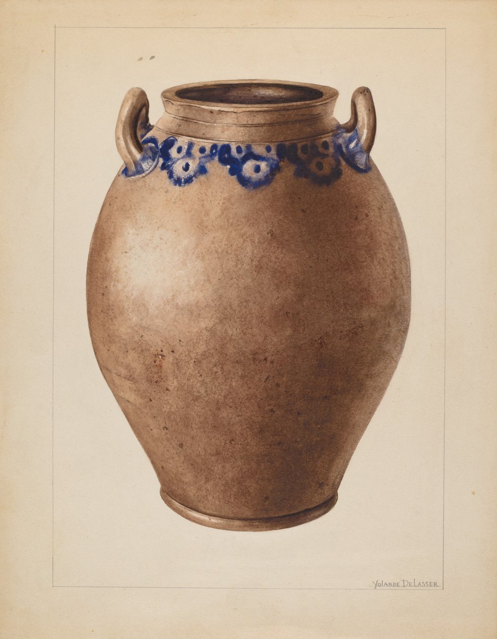 Crock, c. 1937. af Yolande Delasser