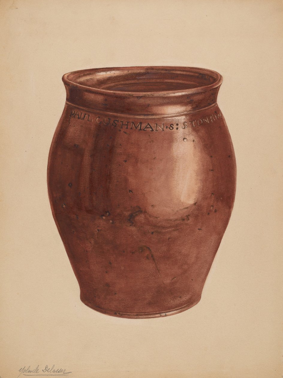 Krukke, c. 1937. af Yolande Delasser