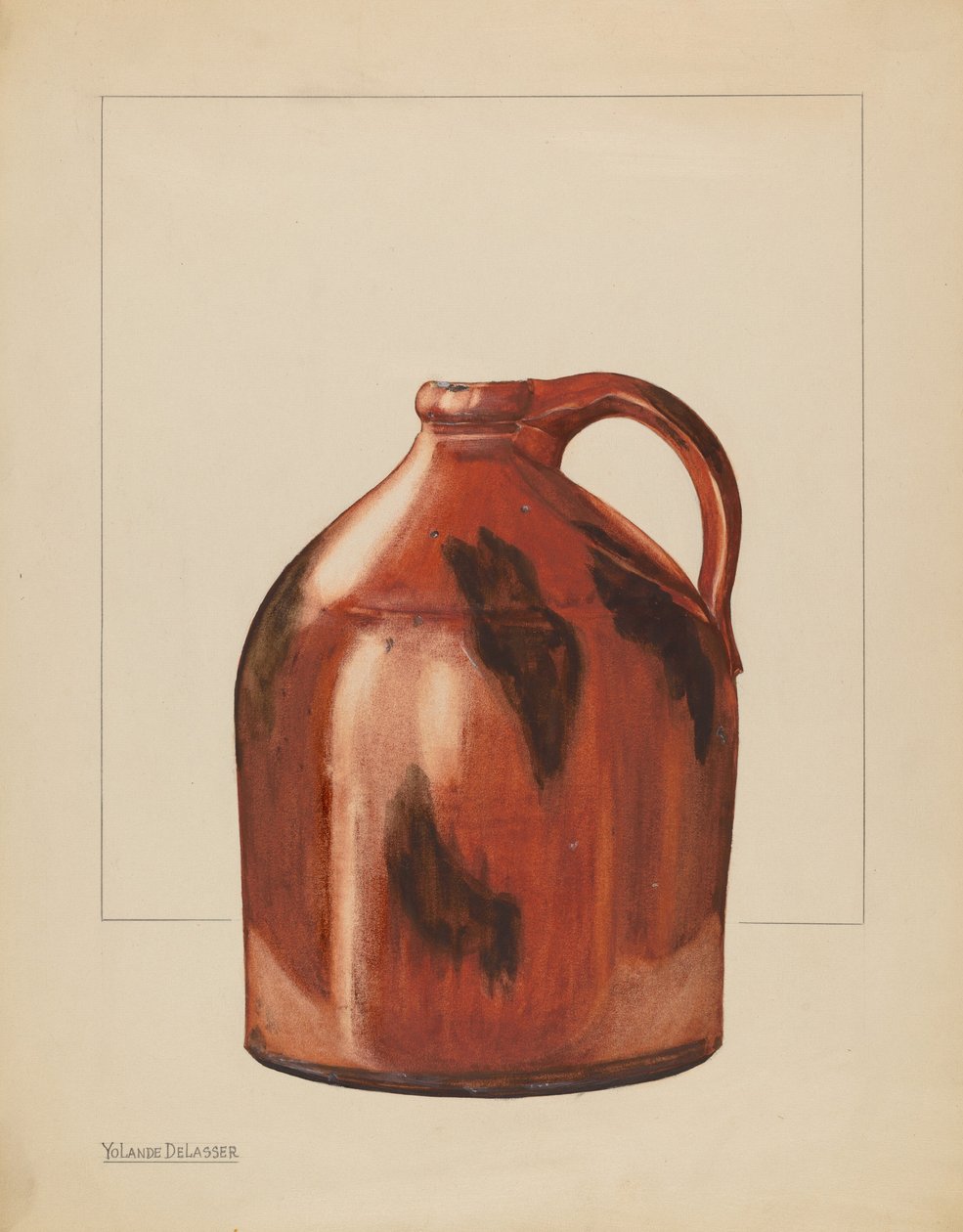 Kande, c. 1936. af Yolande Delasser