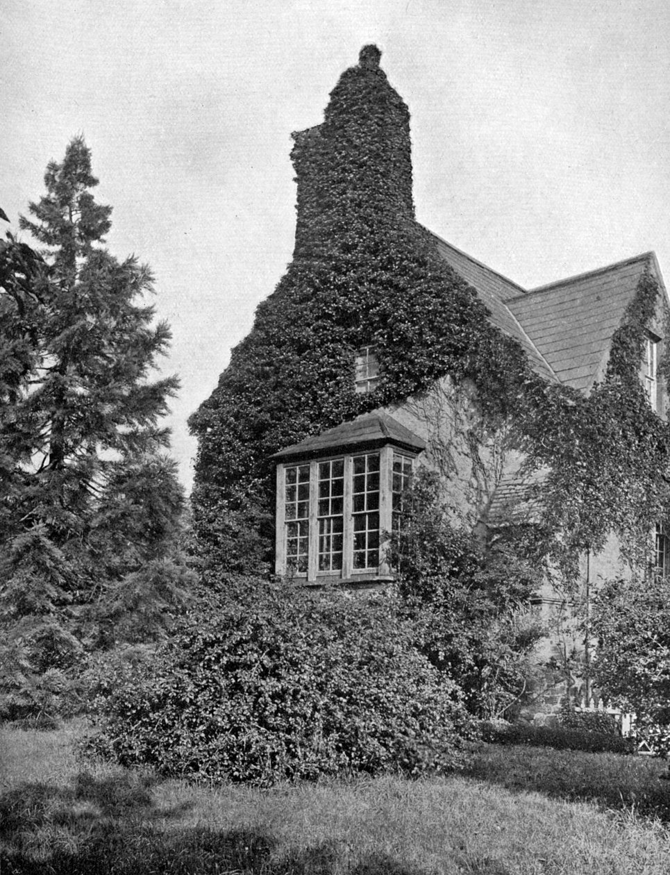 Sir Walter Raleighs hus, Youghal, County Cork, Irland, 1924-1926. af York and Son