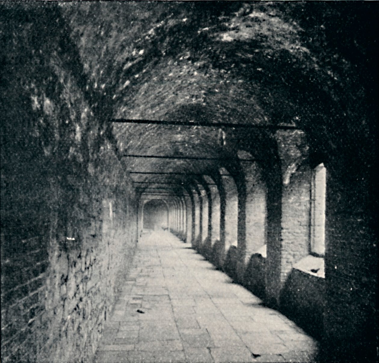 The Cloisters, Charterhouse, London, 1903 af York and Son