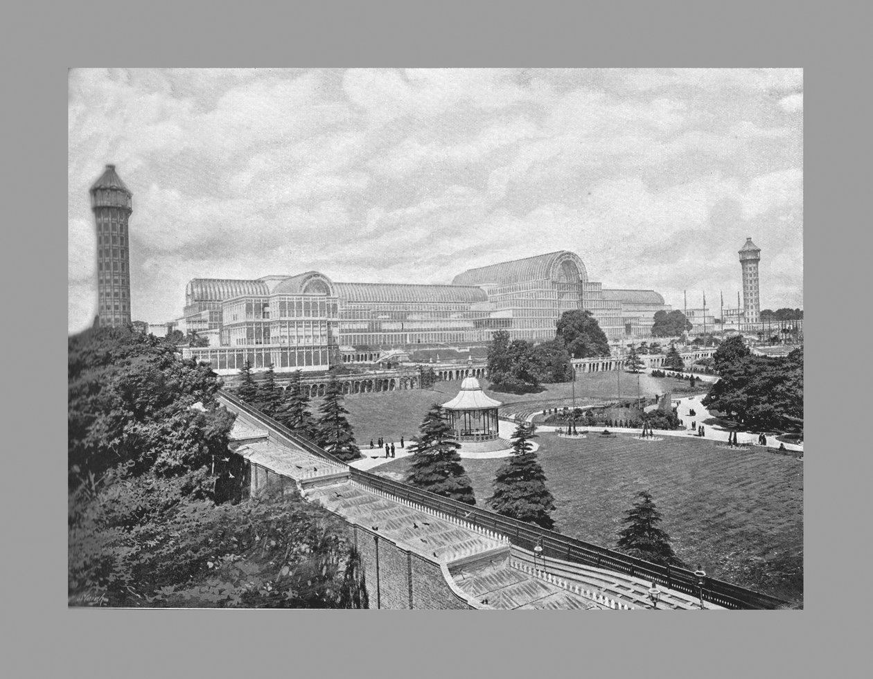 The Crystal Palace, London, c1900 af York and Son