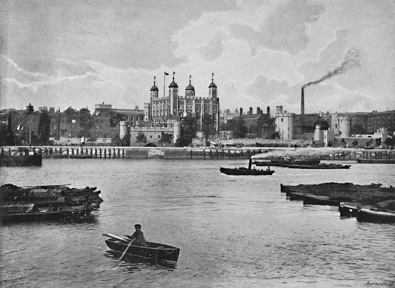 Tower of London, c1896 af York and Son