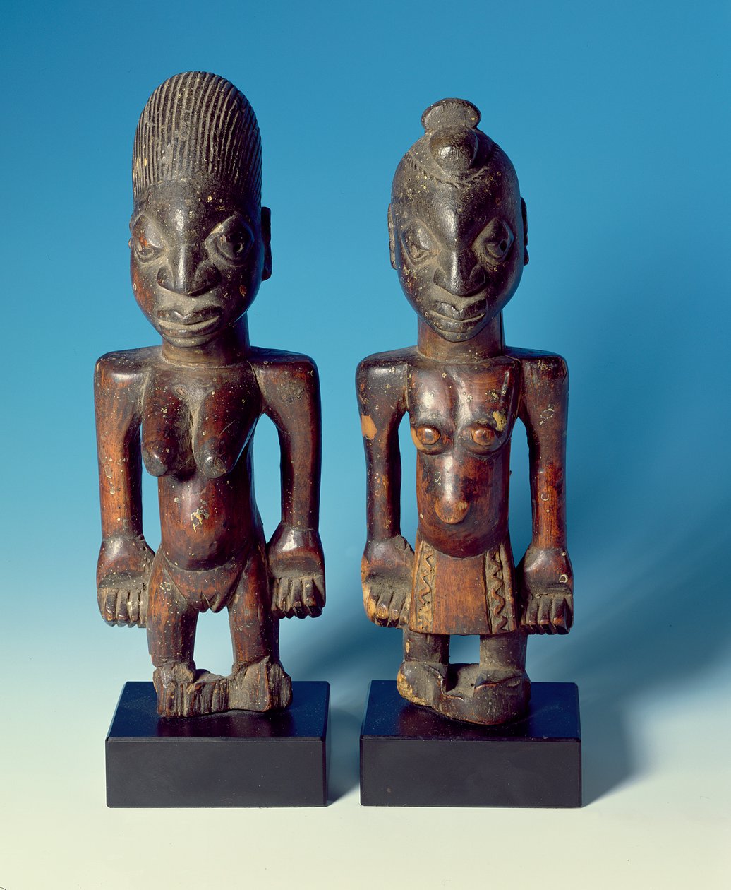 Ibejis, par fra det 19. århundrede af Yoruba Culture