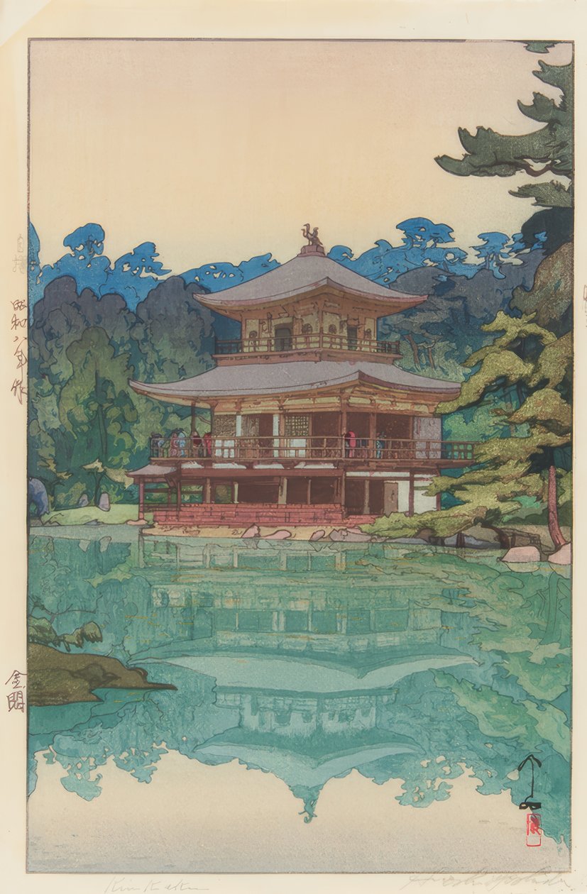 Gyldne Pavillon af Yoshida Hiroshi