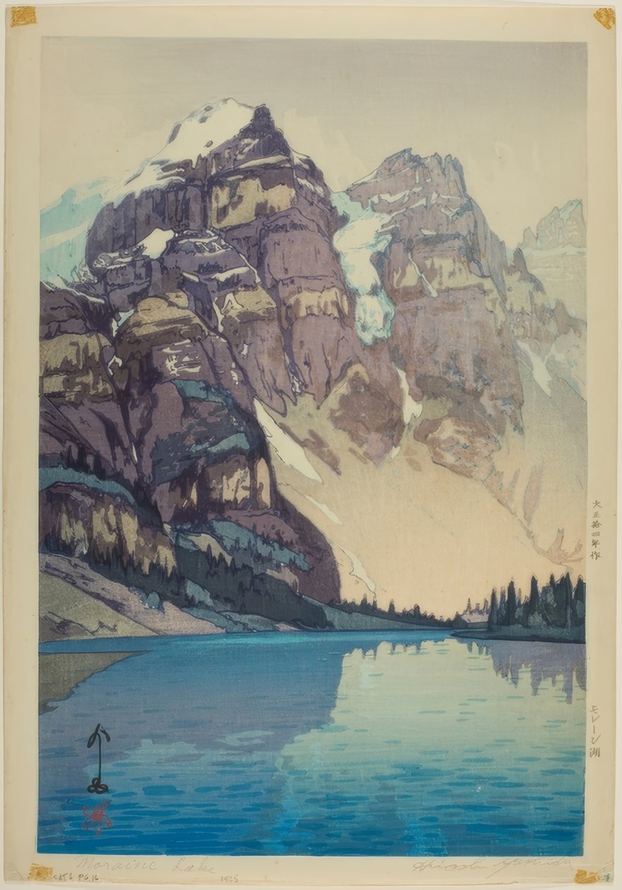 Moræne Sø af Yoshida Hiroshi