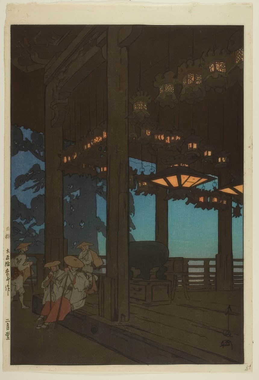 Nigatsudo-templet af Yoshida Hiroshi