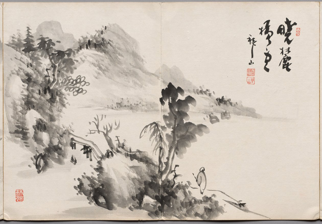 Maleri tre fra Album of Paintings af Haizan af Yoshitsugu Haizan