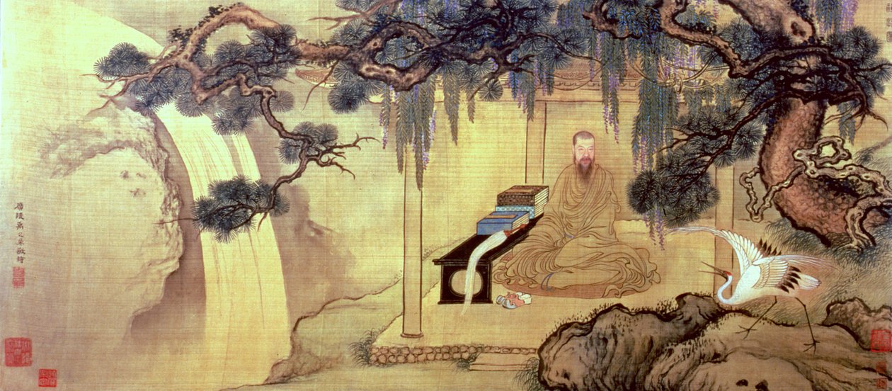 Skildringen af digteren Wang Yuyang af Yu Zhiding