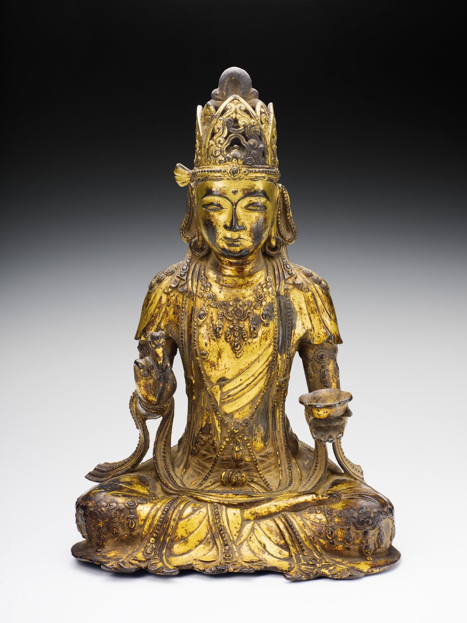 Guanyin af Yuan Dynasty Chinese School