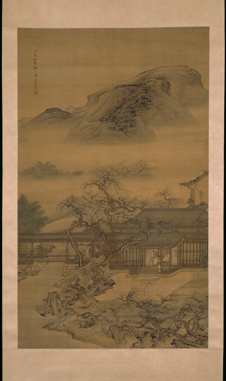 Foråret ankommer til Han-paladset 漢宮春曉圖 af Yuan Jiang
