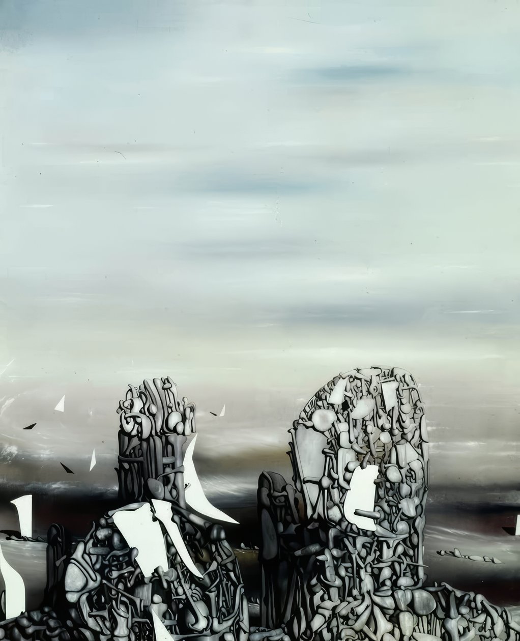 Truende himmel af Yves Tanguy