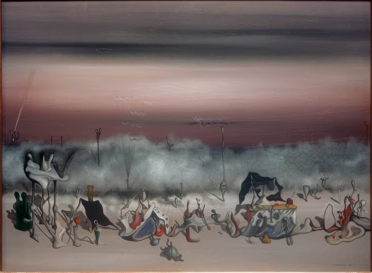 Båndet af udskejelser af Yves Tanguy