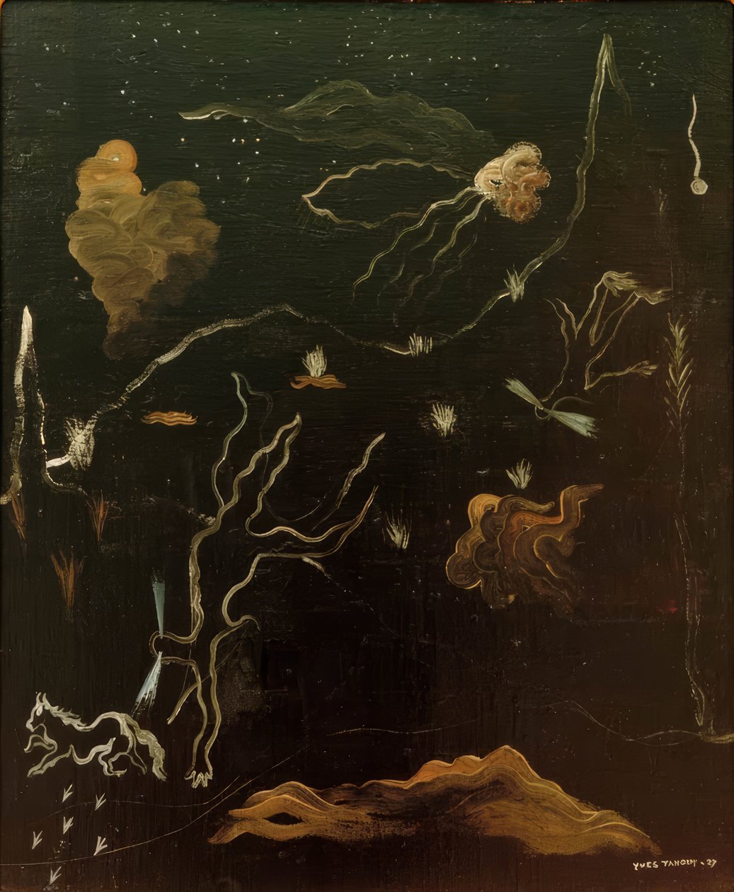 Det var det (aftenen før)v af Yves Tanguy