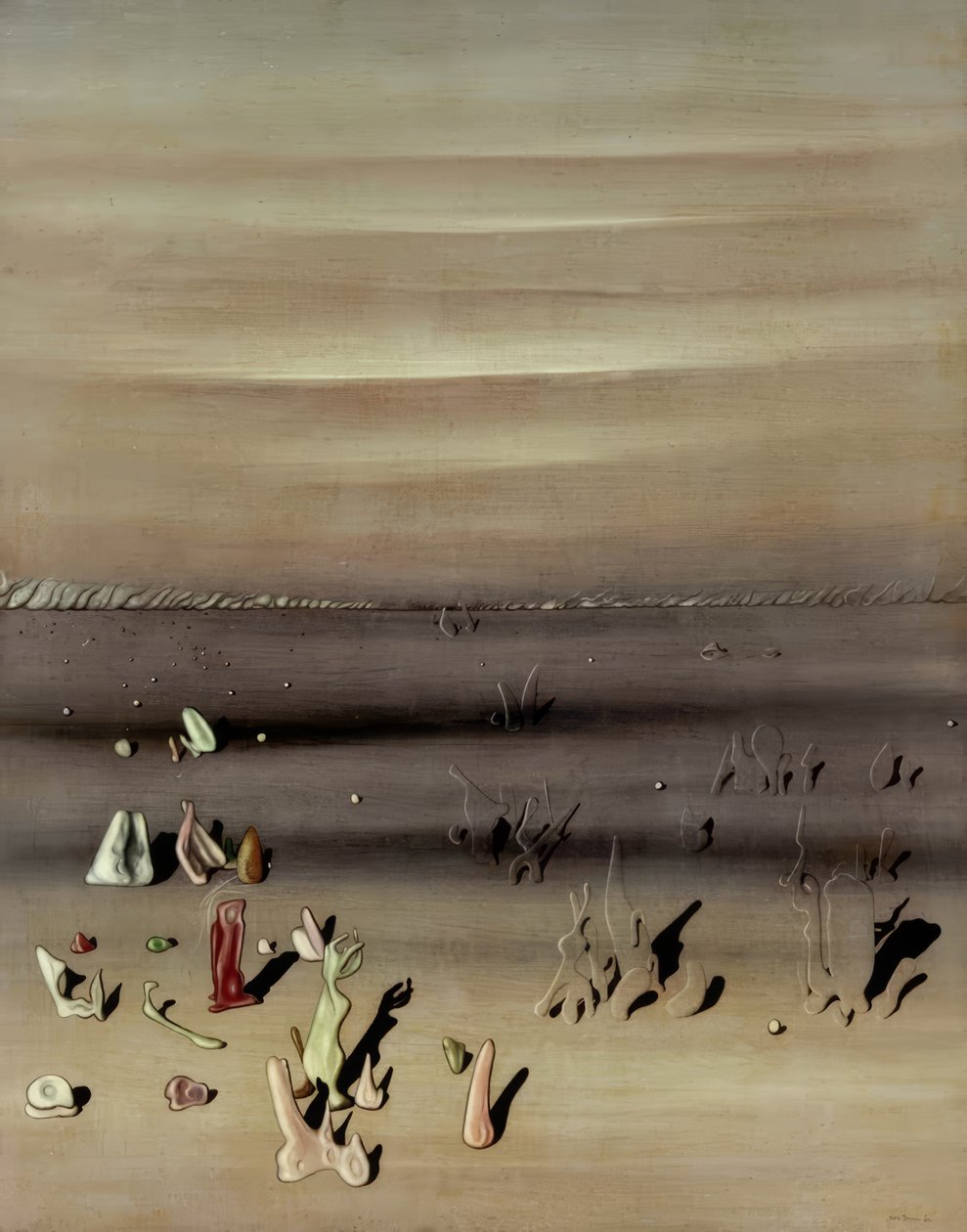 Ende der Rampe af Yves Tanguy