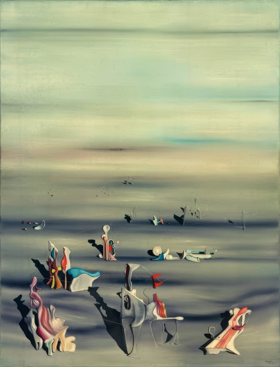 Møbleret tid af Yves Tanguy