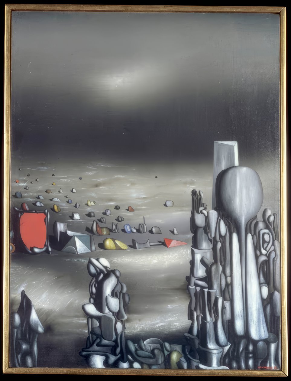 Bliv, det er nødvendigt af Yves Tanguy