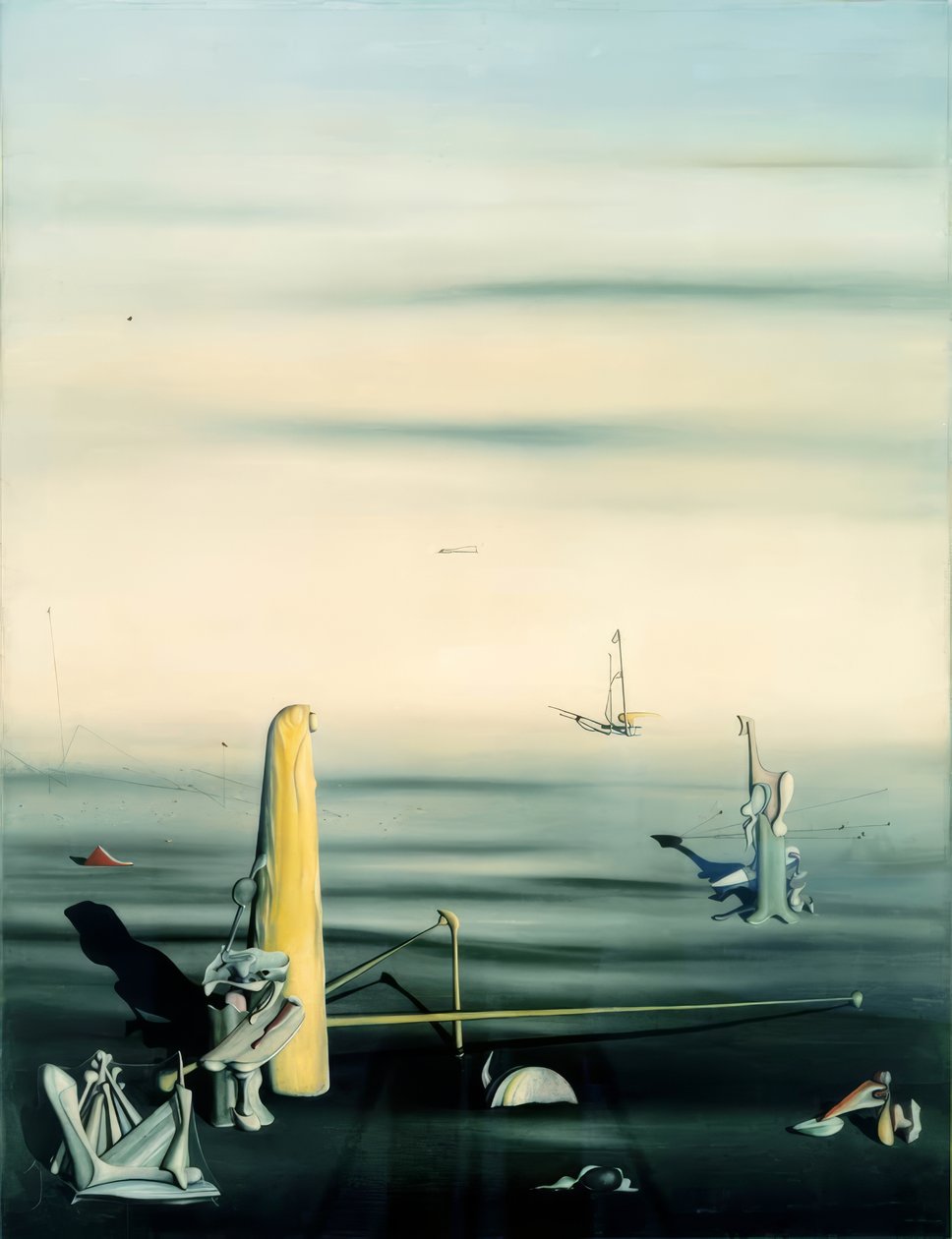 Sol i dit smykkeskrin af Yves Tanguy