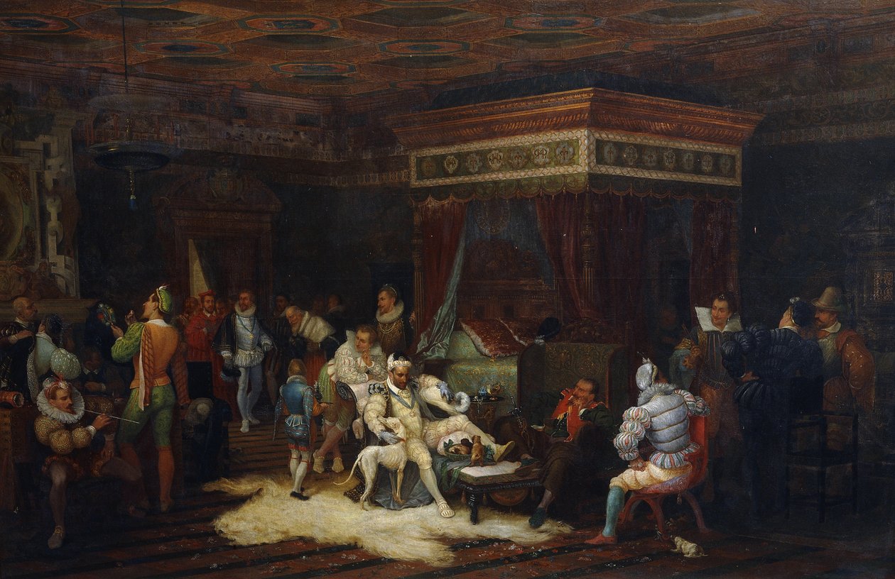 Duc de Guises ankomst til Kong Henry III
