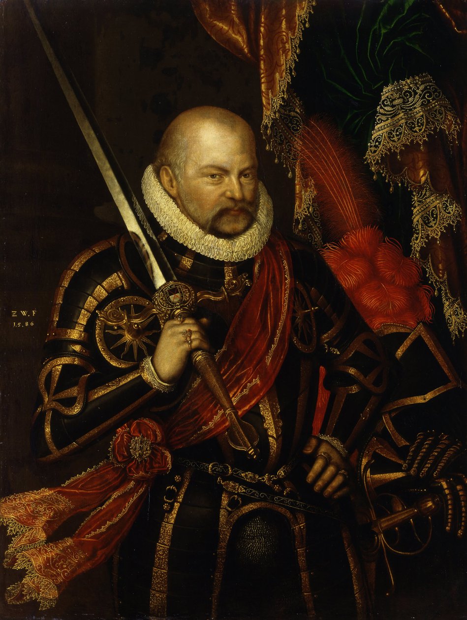 Prinsfyrste August af Sachsen (1586) af Zacharias Wehme