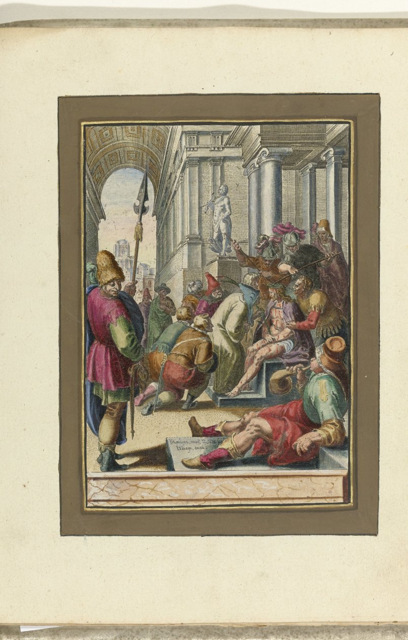 kroning af torne Passion of Christ (serietitel) af Zacharias Dolendo