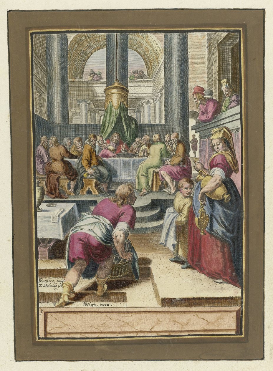 Sidste aftensmad Passion of Christ (serietitel) af Zacharias Dolendo