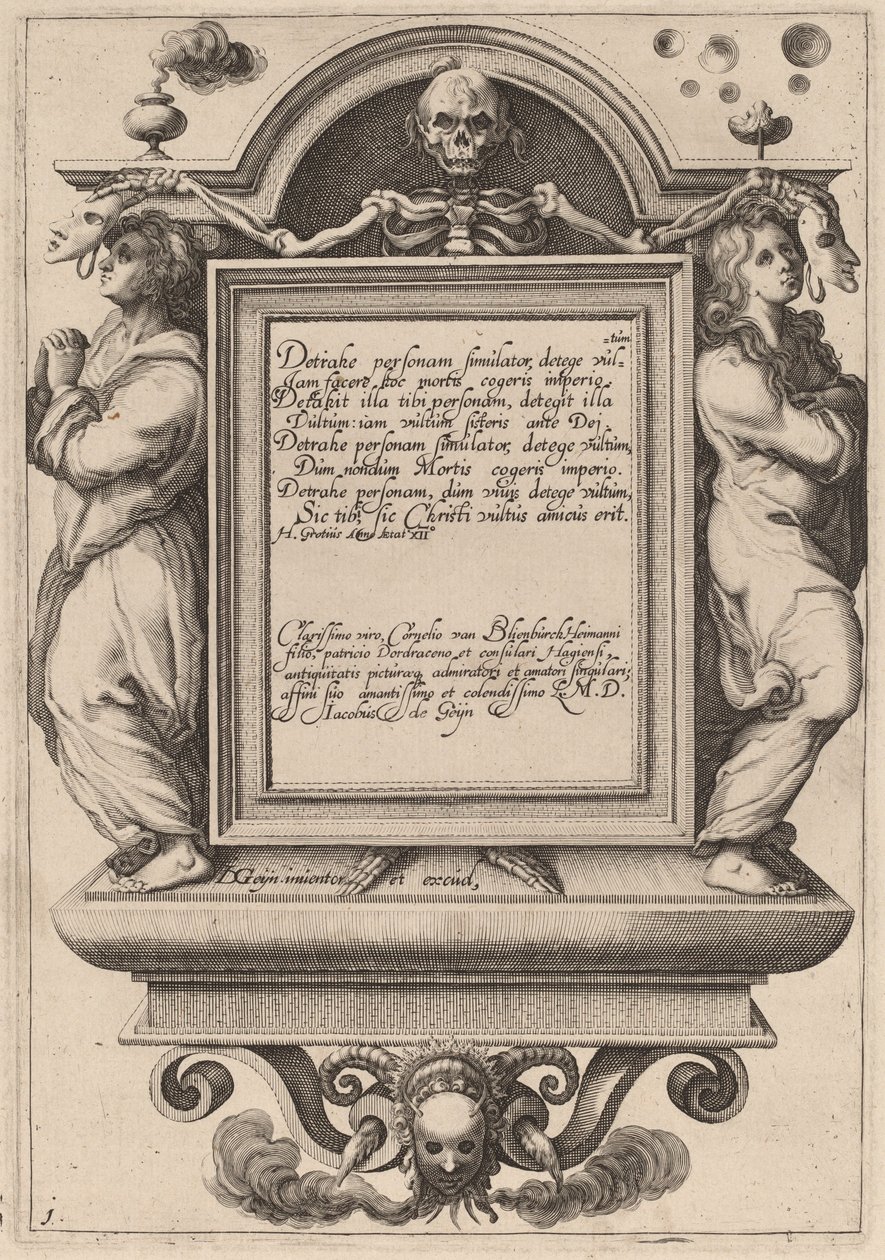 Titel side af Zacharias Dolendo after Jacques de Gheyn II