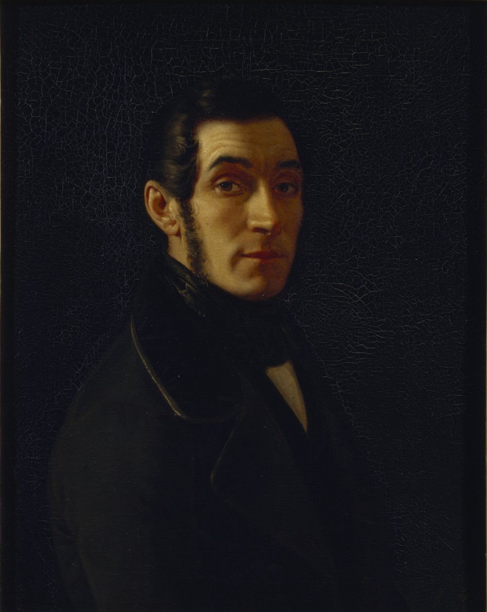 Portræt af Fyodor Iwanowitsch Inozemtsev 18021869, 1844 af Zakharov