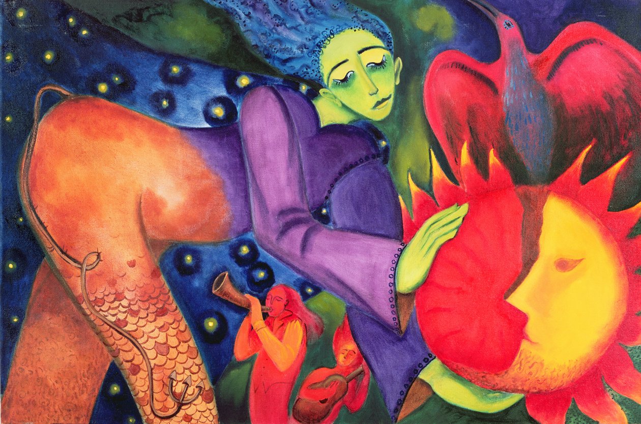 Running with the Sun, 2006 af Zanara Sabina Nedelcheva Williams