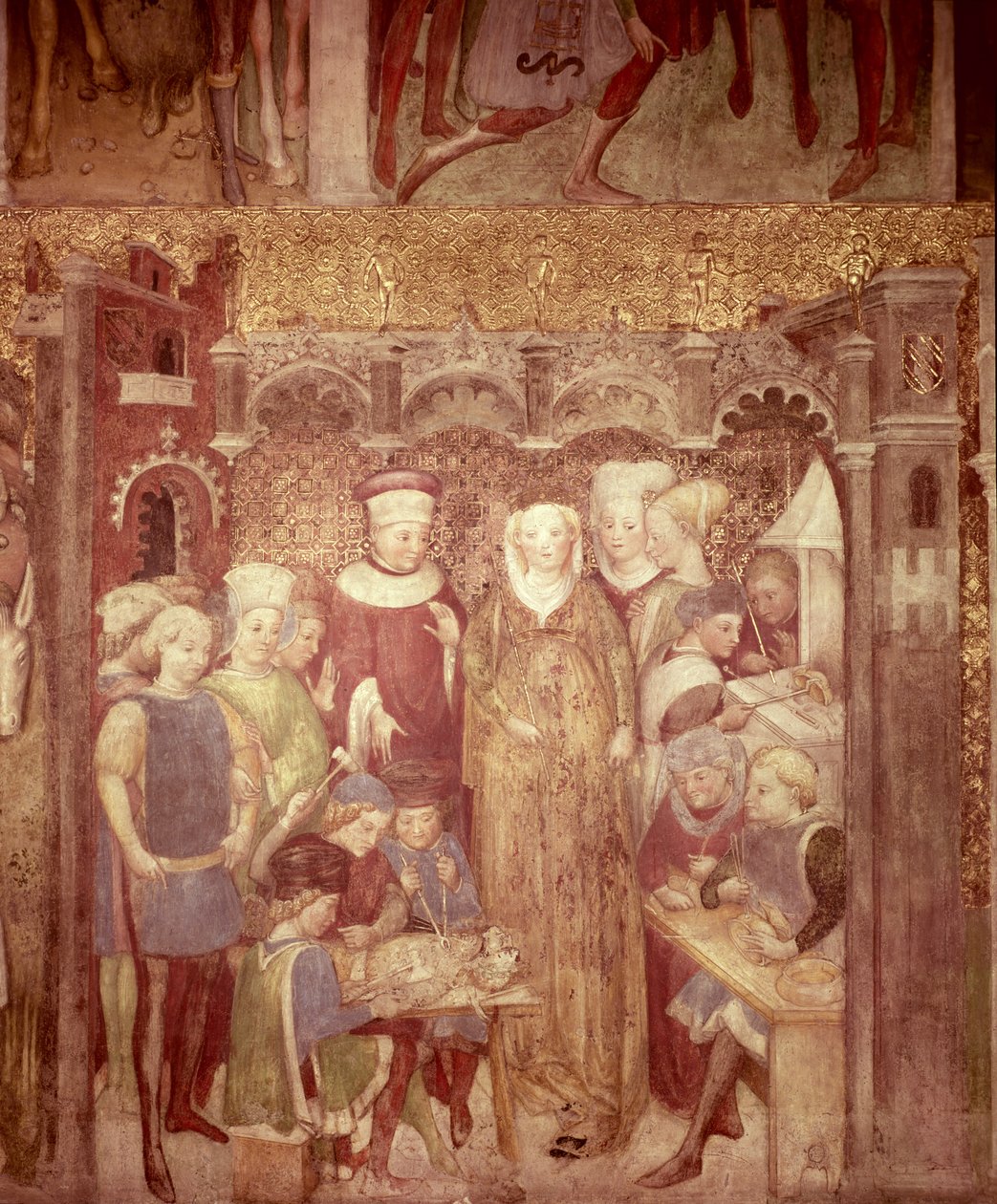 Historier om dronning Theodolinda af langobarderne af Zavattari Family