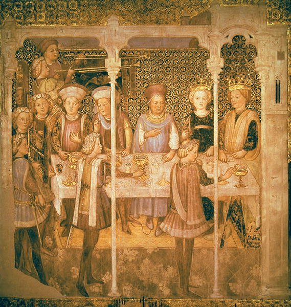 Banket for dronning Teodolinda, fra 