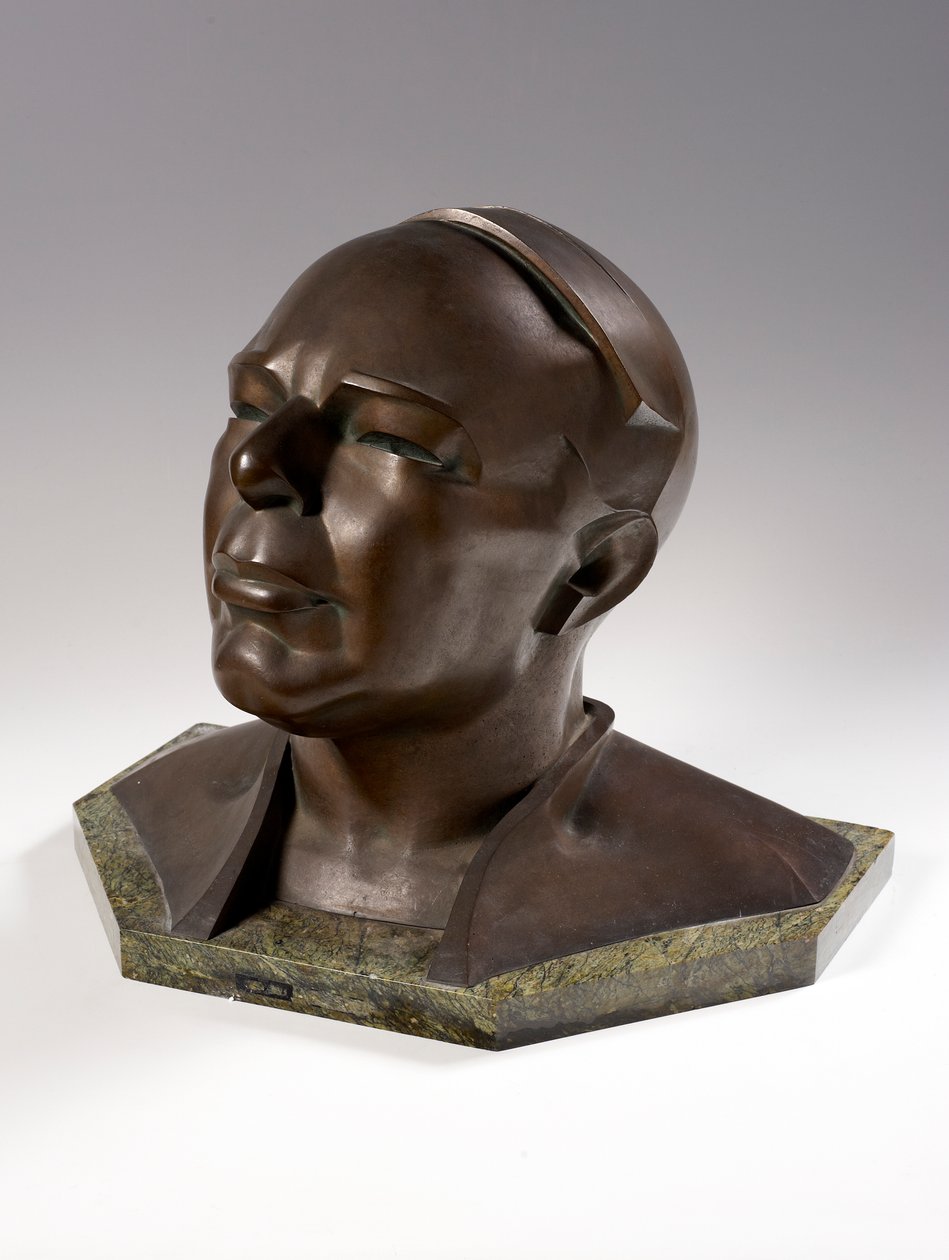 The Rt Hon. Leslie Hore-Belisha, ca. 1937-39 (bronze på marmorsokkel) af Zeev Ben Zvi