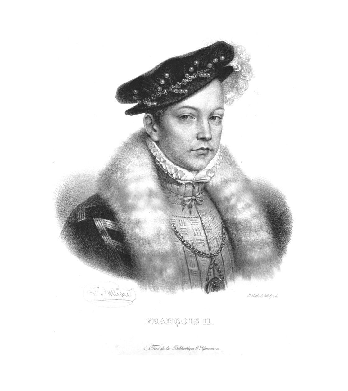 Frans II, konge af Frankrig, c1820