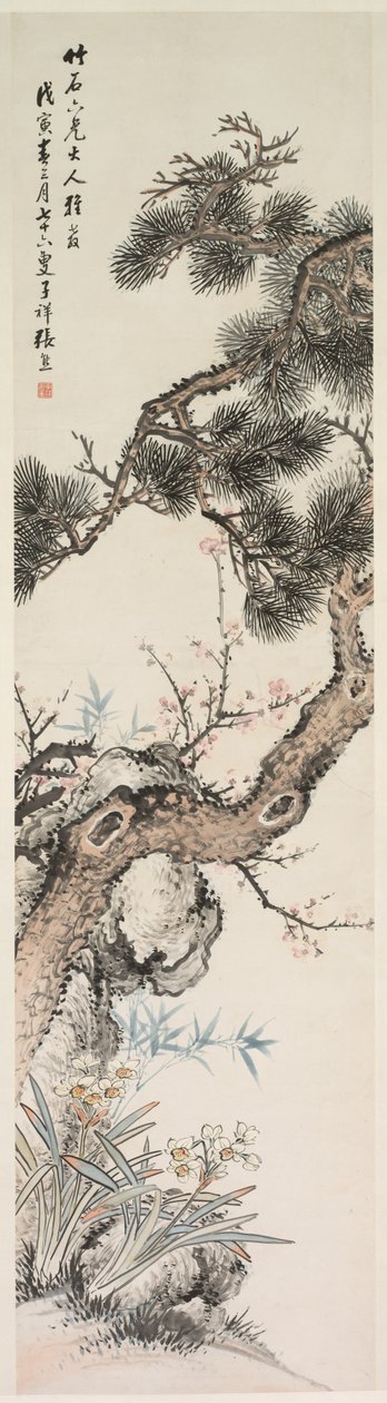 Tre Renheder, 1800-tallet. af Zhang Xiong