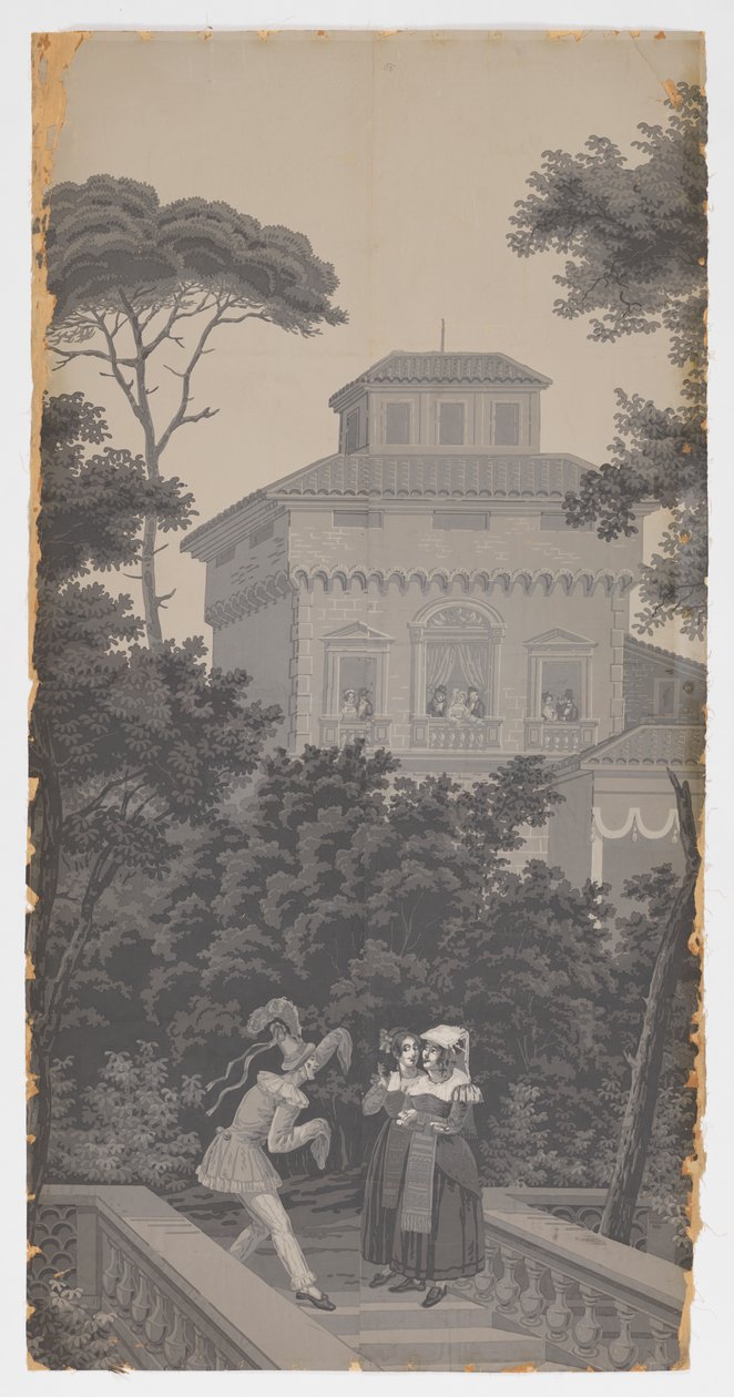 Hestevæddeløb af Zuber and Cie, Rixheim, Alsace