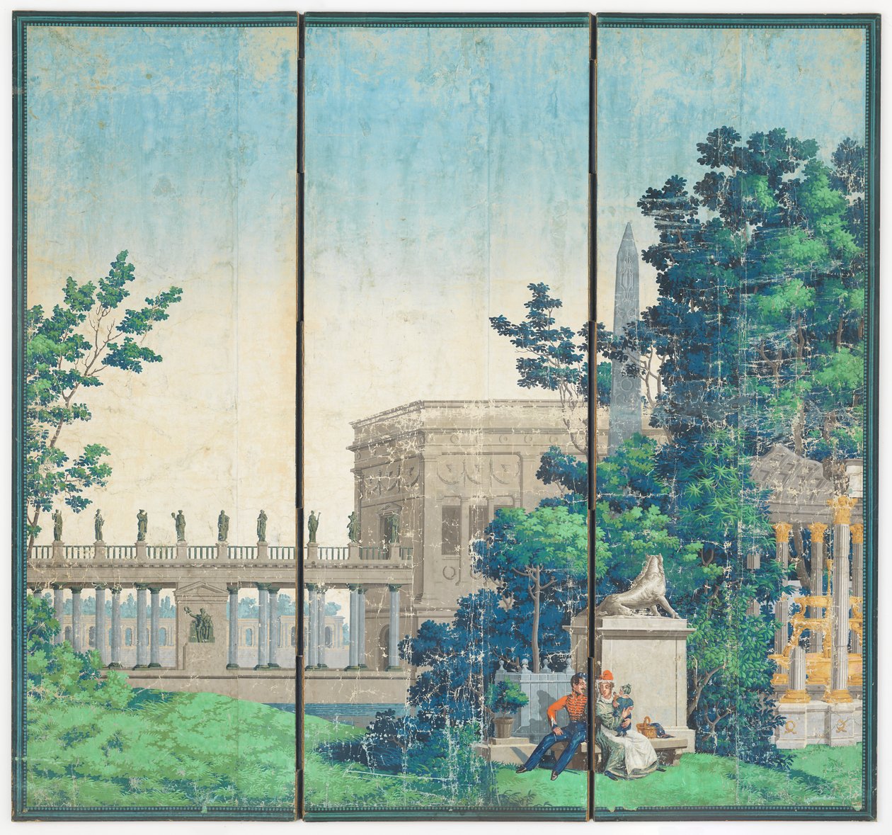 De franske haver af Zuber and Cie, Rixheim, Alsace