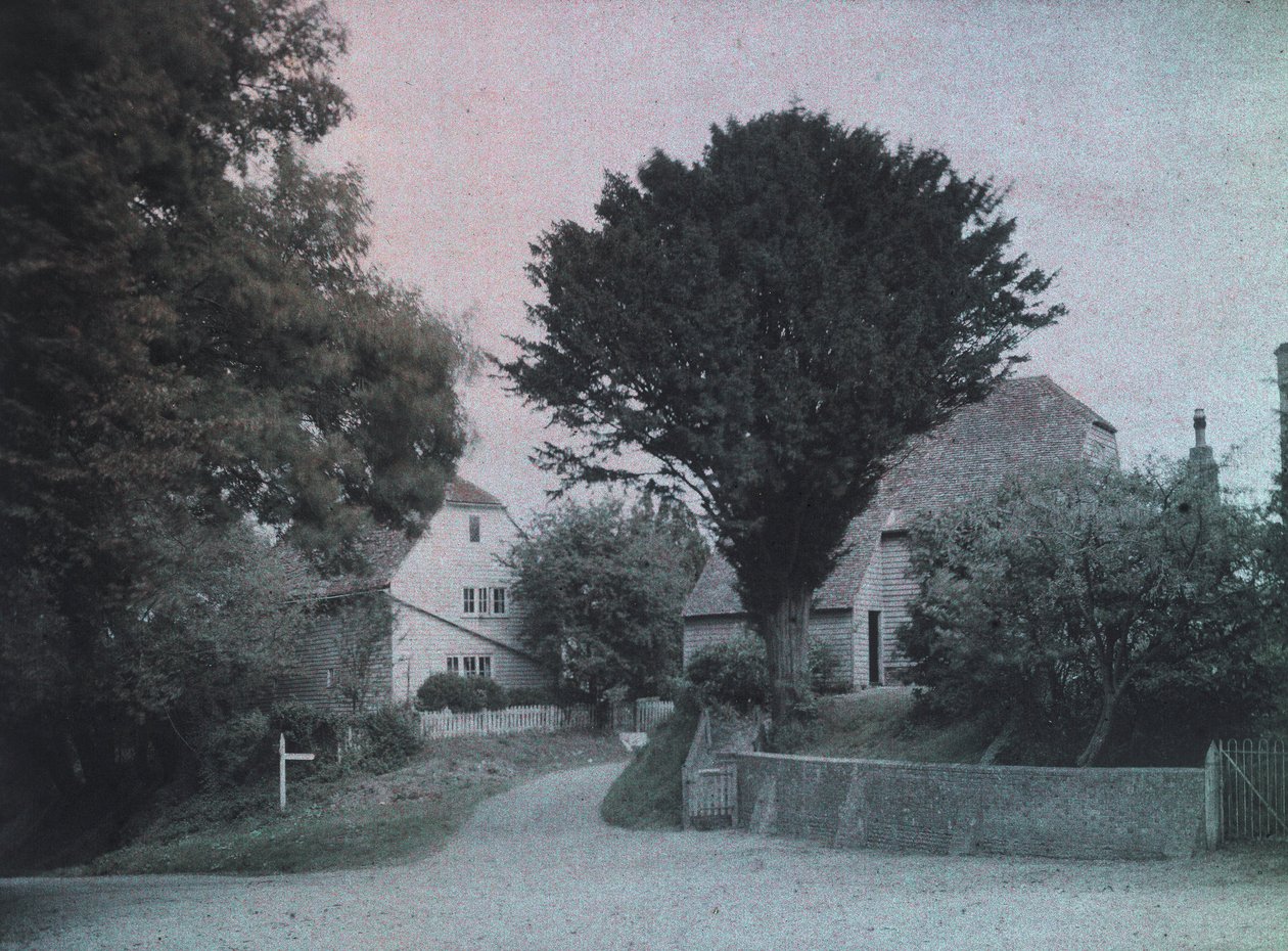 "A Sussex Byeway" af Frederick (attr. to) Barnard