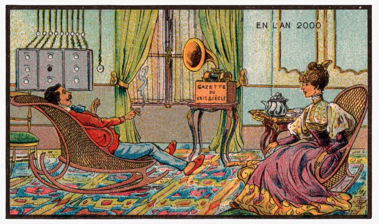 En grammofon, ca. 1910 af . .