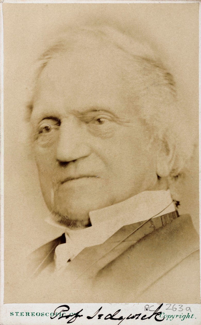 Adam Sedgwick, engelsk geolog, ca. 1860 af Ferdinand Georg Waldmuller