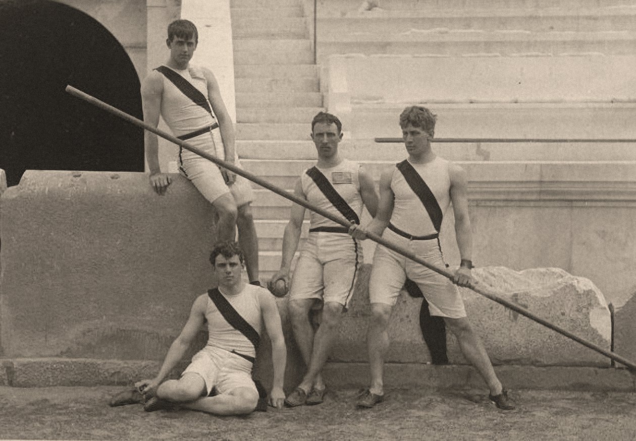 Amerikanske atleter ved sommer-OL, Athen, Grækenland. 1896 (foto) af . .