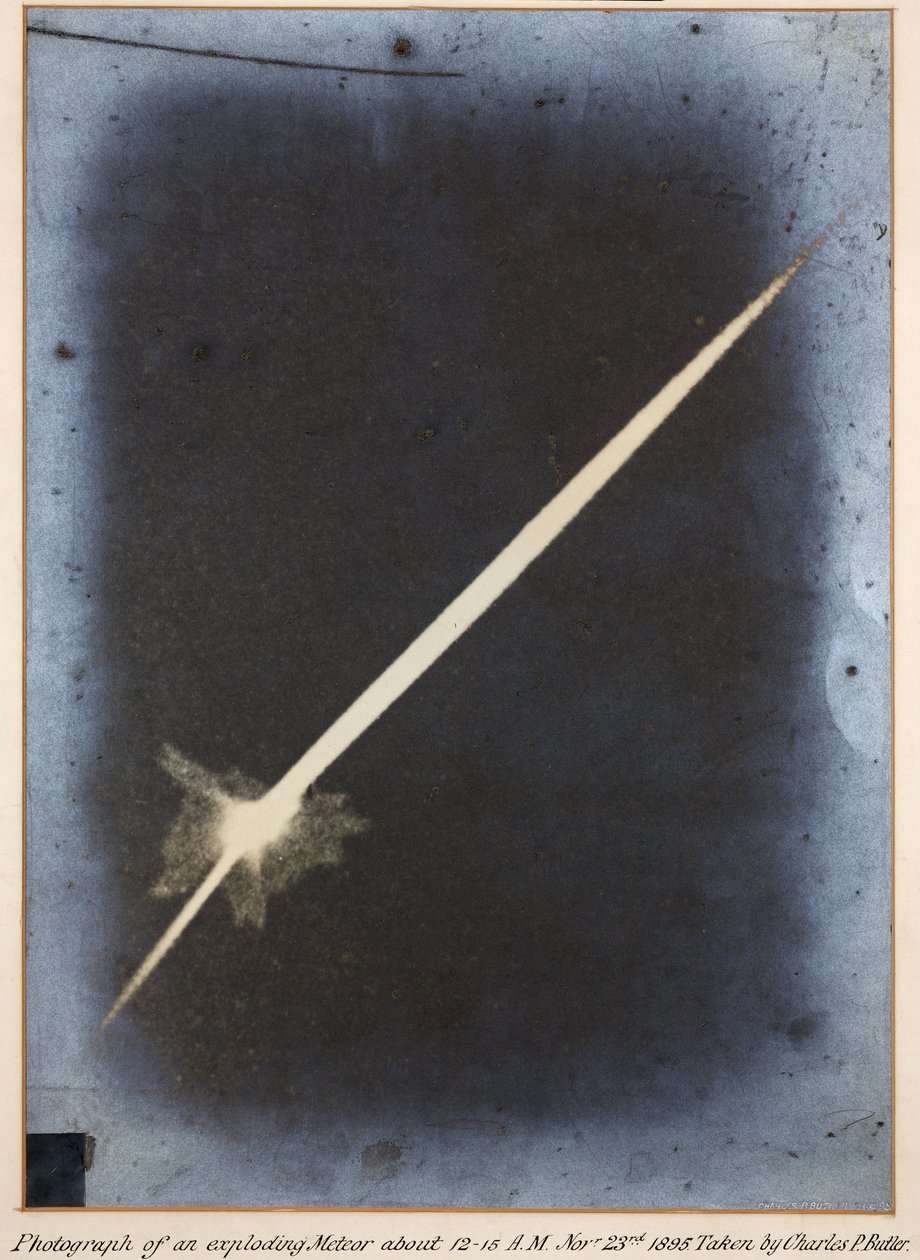 En eksploderende meteor, 23. november 1895 af John Pardon