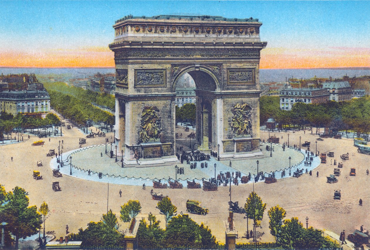 Arc de Triomphe, fra 