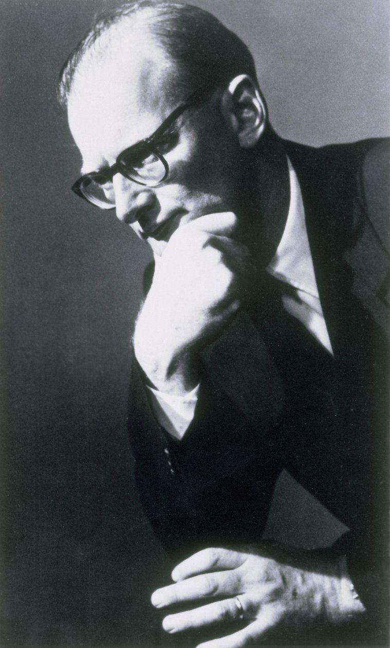 Arthur C Clarke, britisk science fiction-forfatter og opfinder af Frederick (attr. to) Barnard