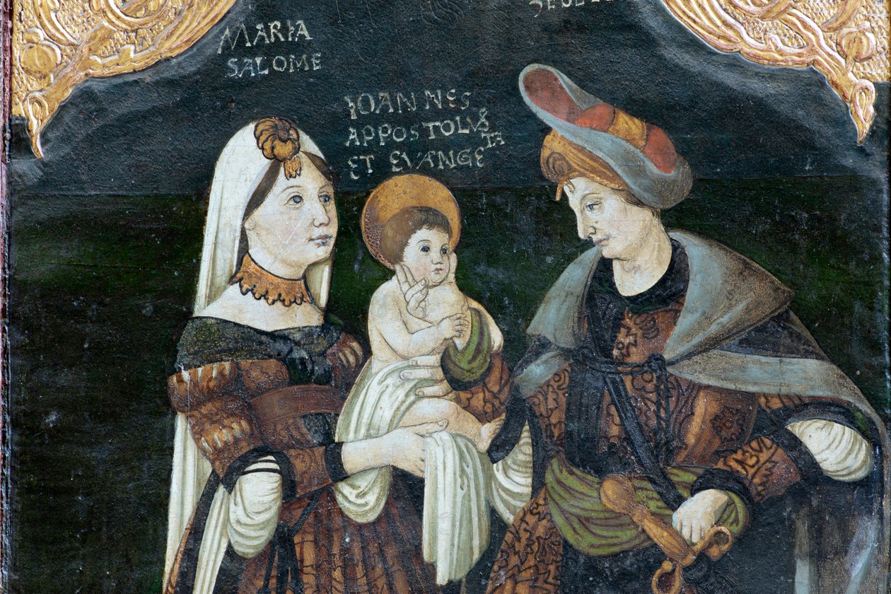 Biertan befæstede kirke. Kirken. Interiør. Altertavle, polyptykon. af . .